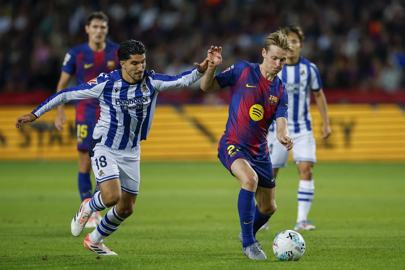 Las imágenes del Barcelona-Real Sociedad