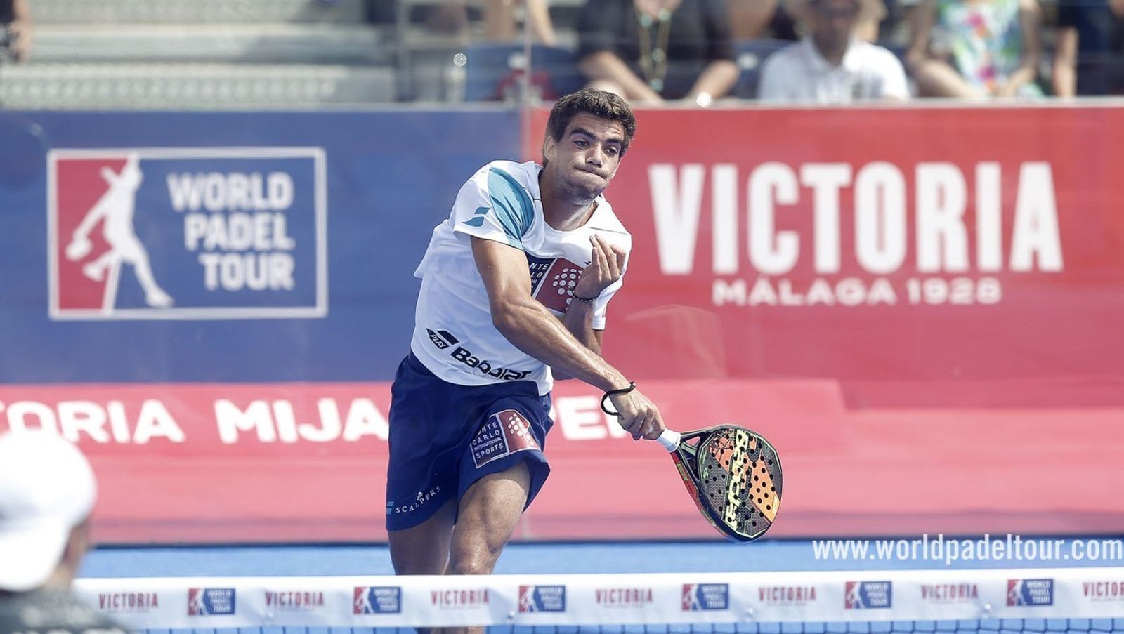 El portuense Juan Lebrón, ayer en la semifinal.