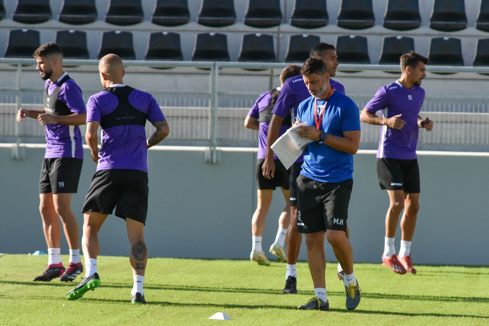 Las fotos del entrenamiento de la Balona previo al partido con el Águilas FC
