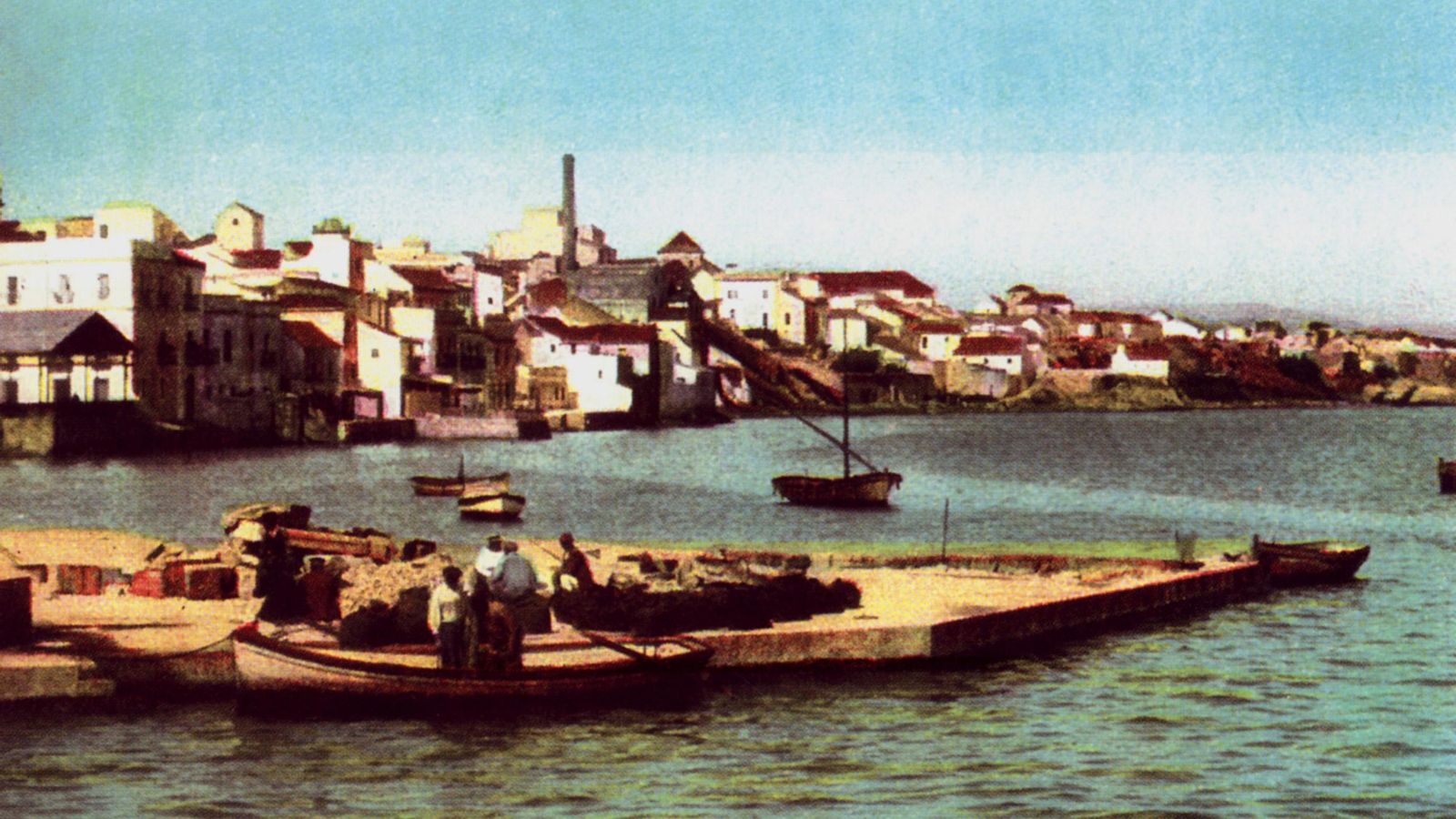 El muelle Viejo que, según el Proyecto de 1908, sería absorbido por el muelle de la Galera cuando se comenzara a construir a partir de mayo de 1913.