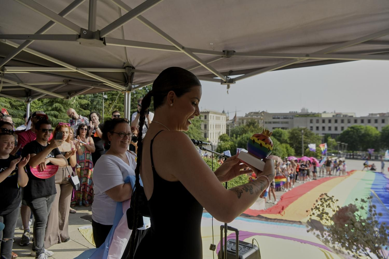 El pregón de Jedet y la marcha del Orgullo en Granada, en imágenes
