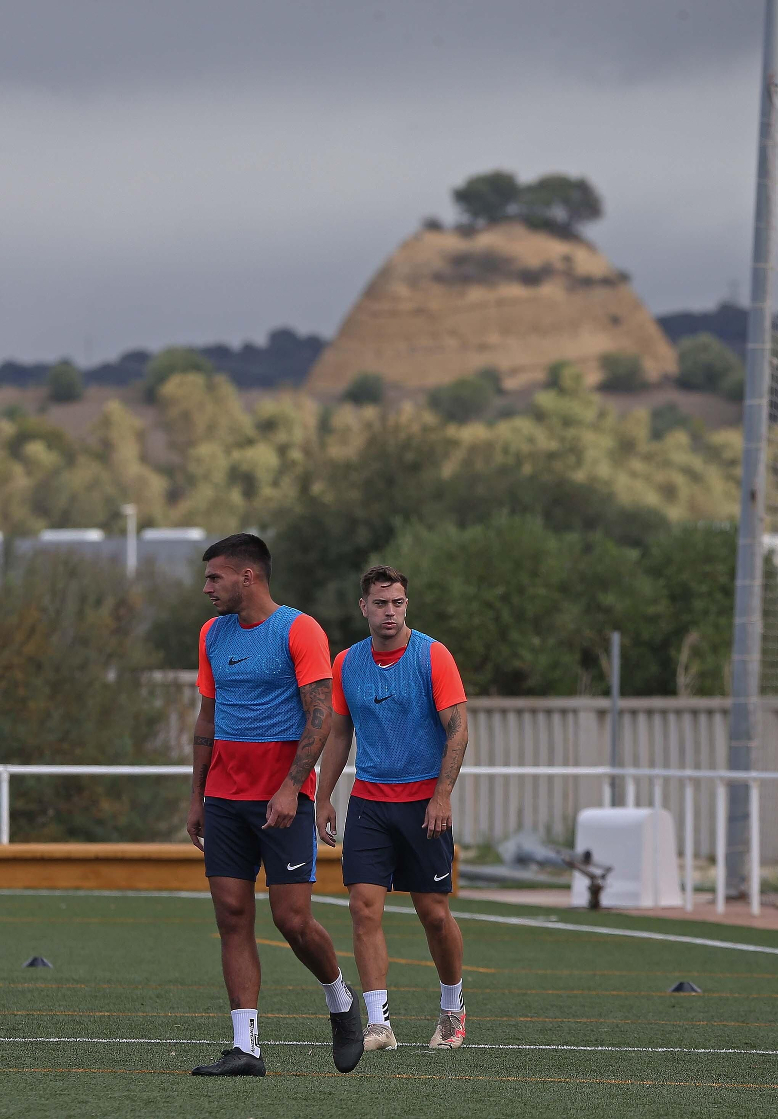 Fotos del entrenamiento del Algeciras CF en La Menacha