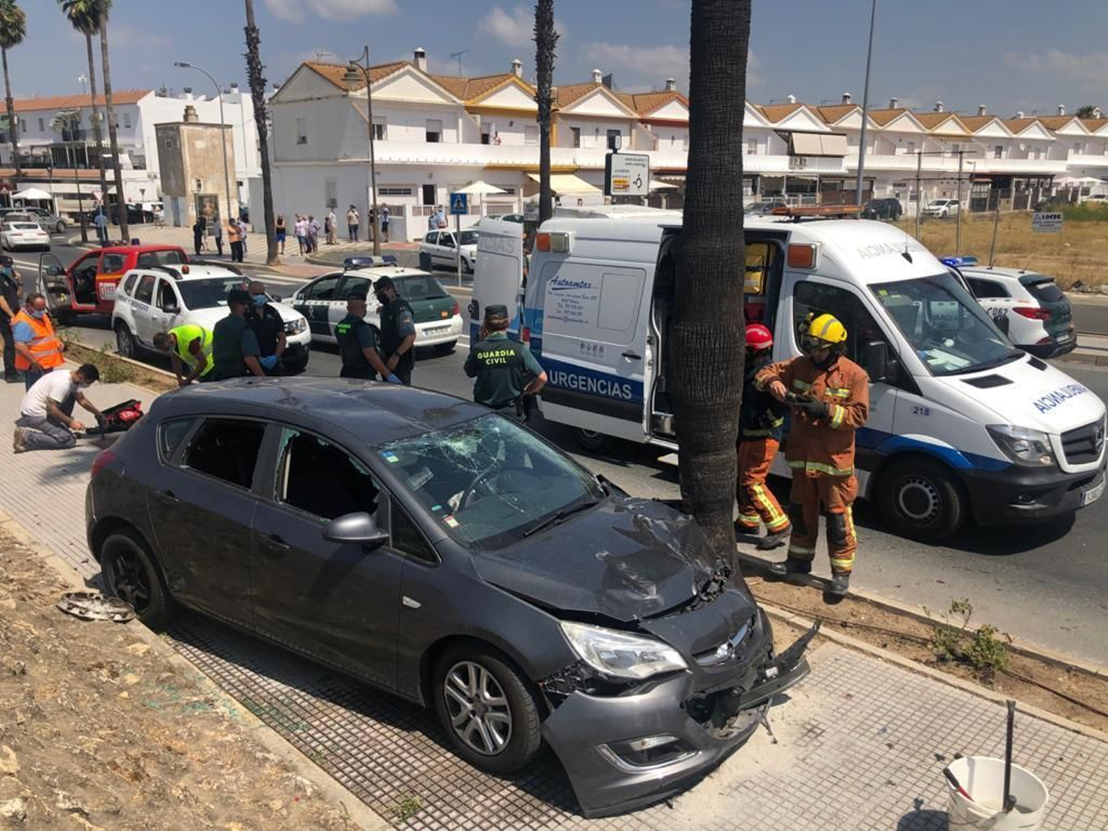 Estado en el que ha quedado el vehículo.