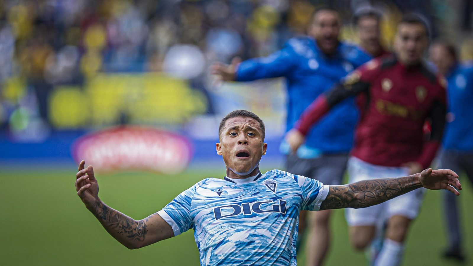 Partido de fútbol Cádiz CF - RC Celta.