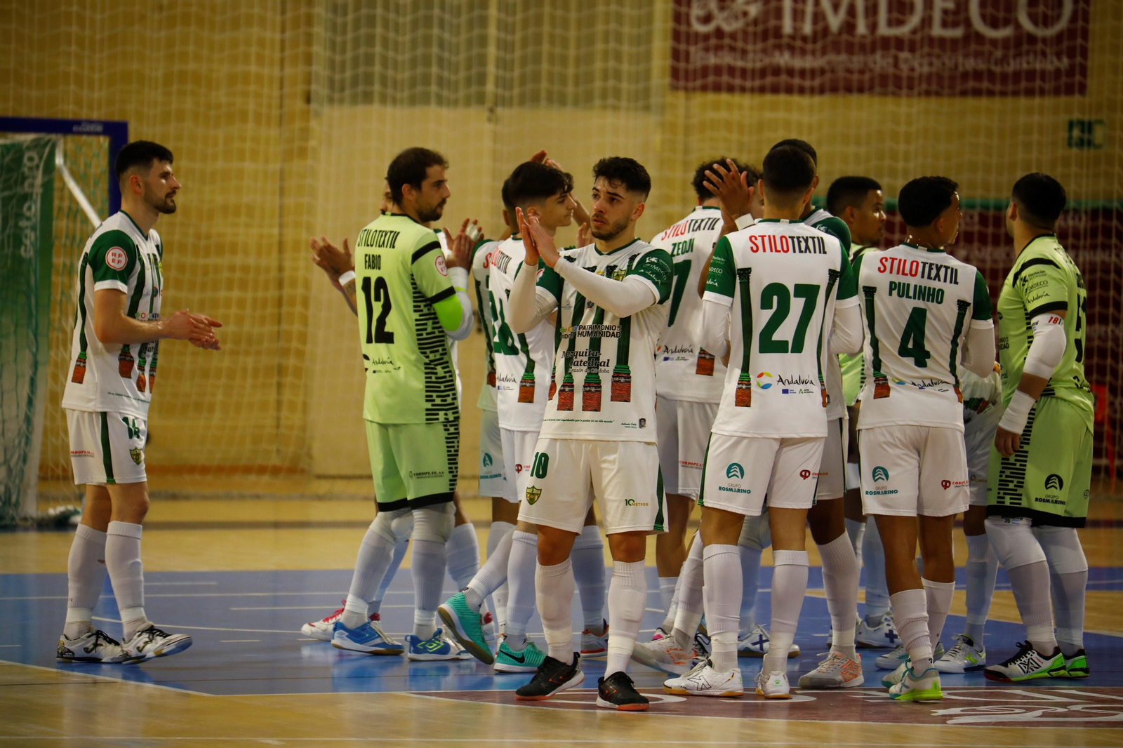 Las mejores fotos del Córdoba Futsal - Industrias Santa Coloma en Vista Alegre