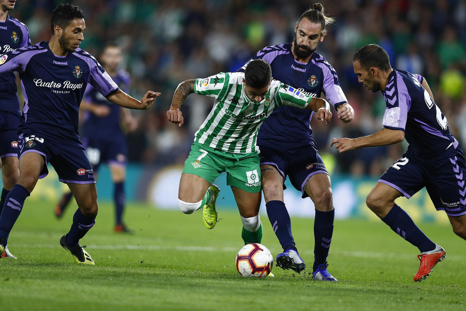 Las imágenes del Betis-Valladolid