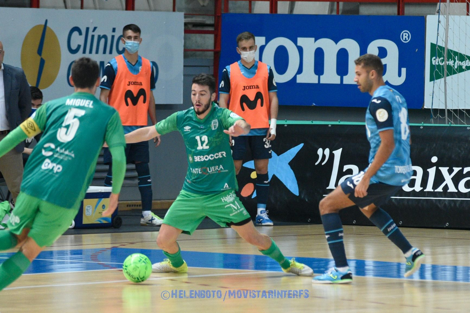 Las fotos de la histórica victoria del BeSoccer UMA Antequera en la pista del Inter Movistar