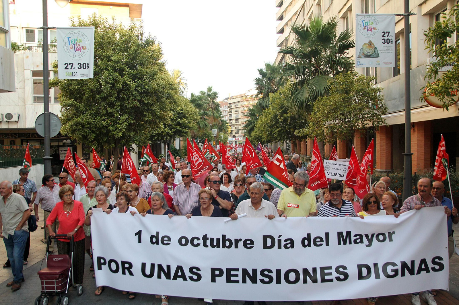 Imágenes de la manifestación "Por unas Pensiones Dignas"