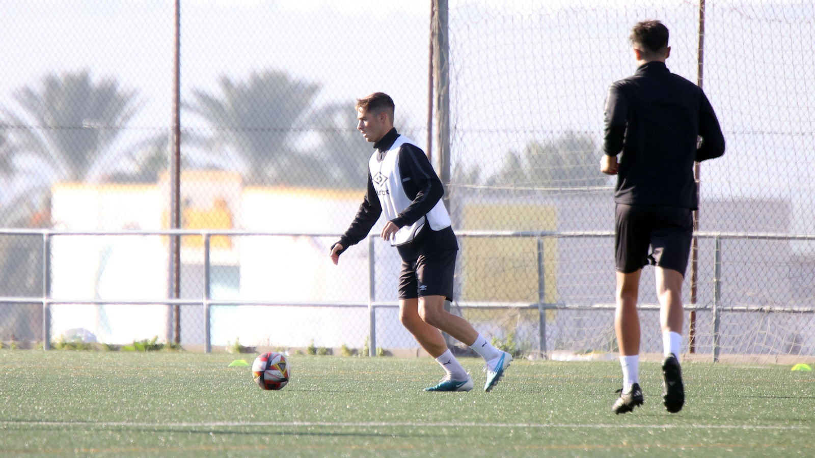 Primer entrenamiento del Xerez DFC en Picadueñas