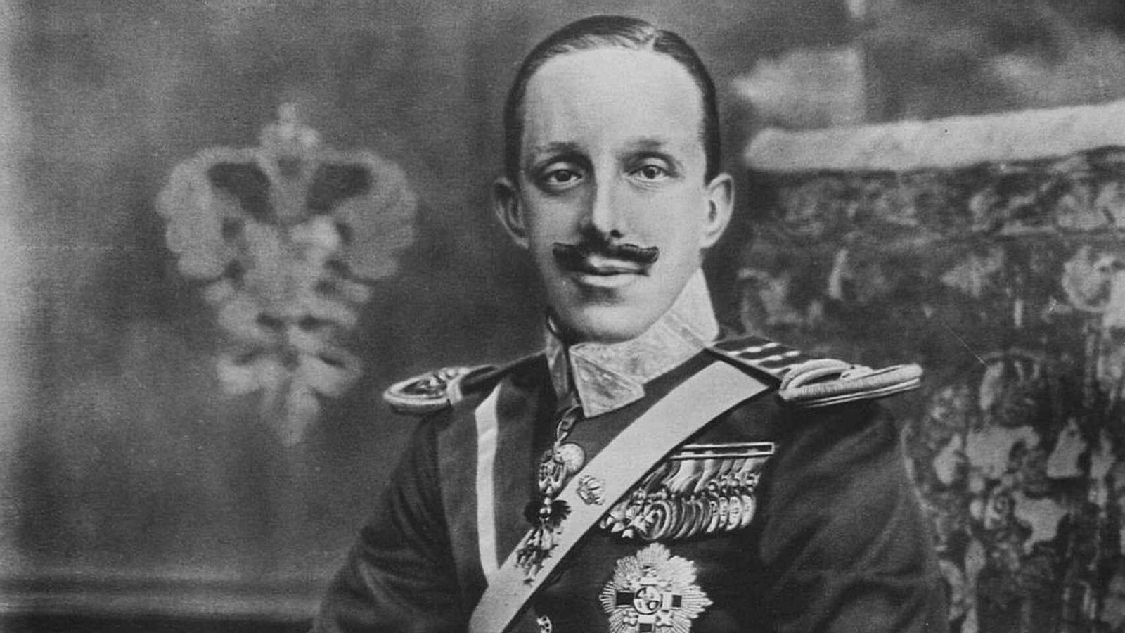 El rey Alfonso XIII.