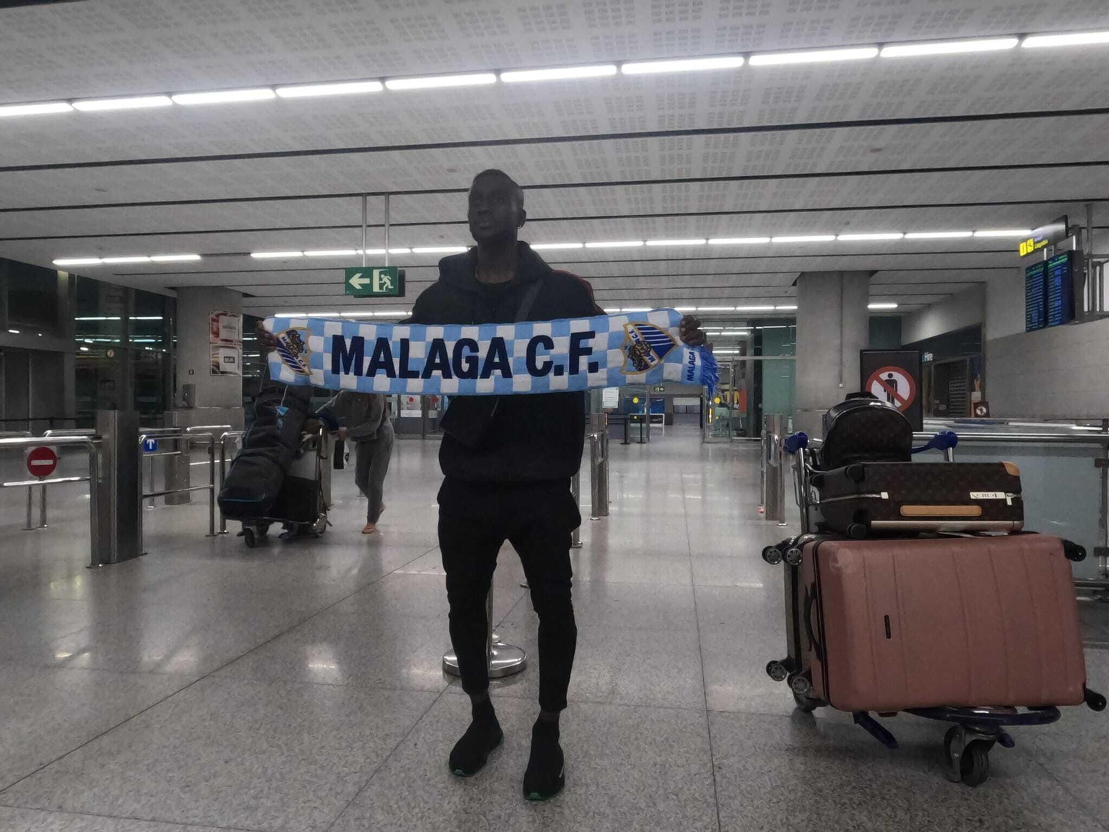 La llegada de Lago Junior, en fotos