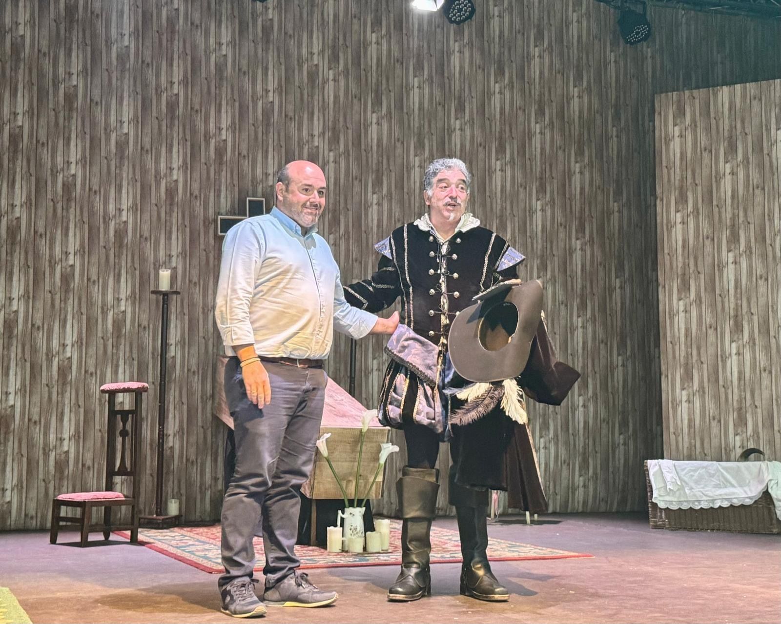 La compañía burgalesa 'El duende de Lerma', ganadores del primer premio del certamen.