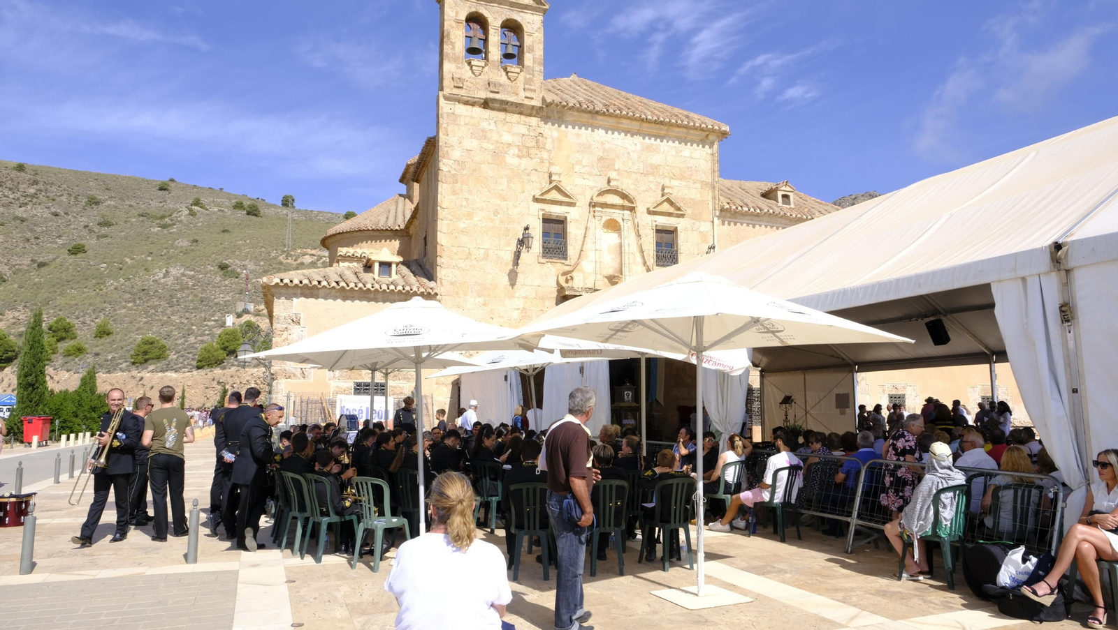 La Virgen del Saliente es venerada por los fieles en su Santuario