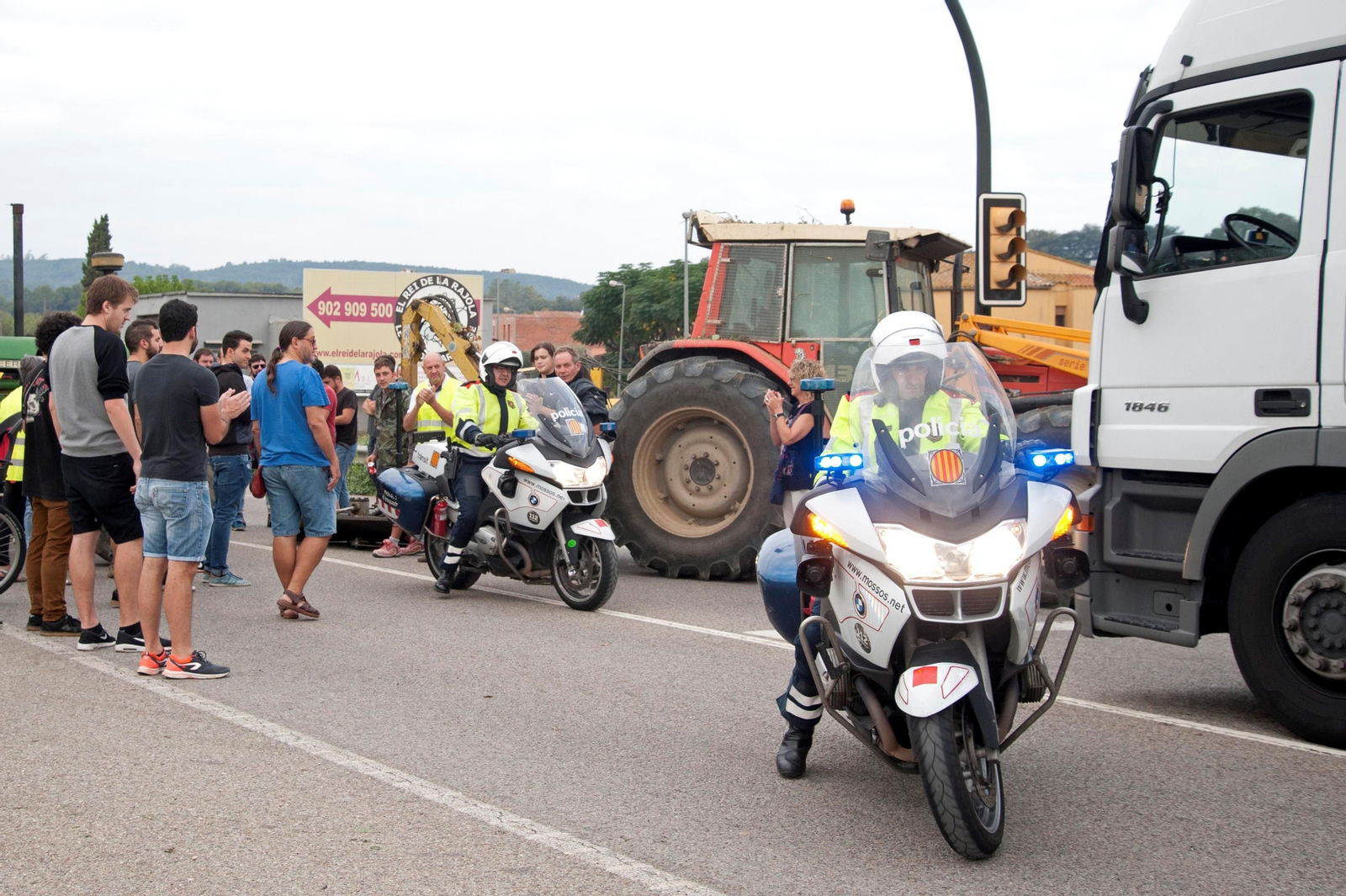 Las imágenes de la jornada de paros en Cataluña