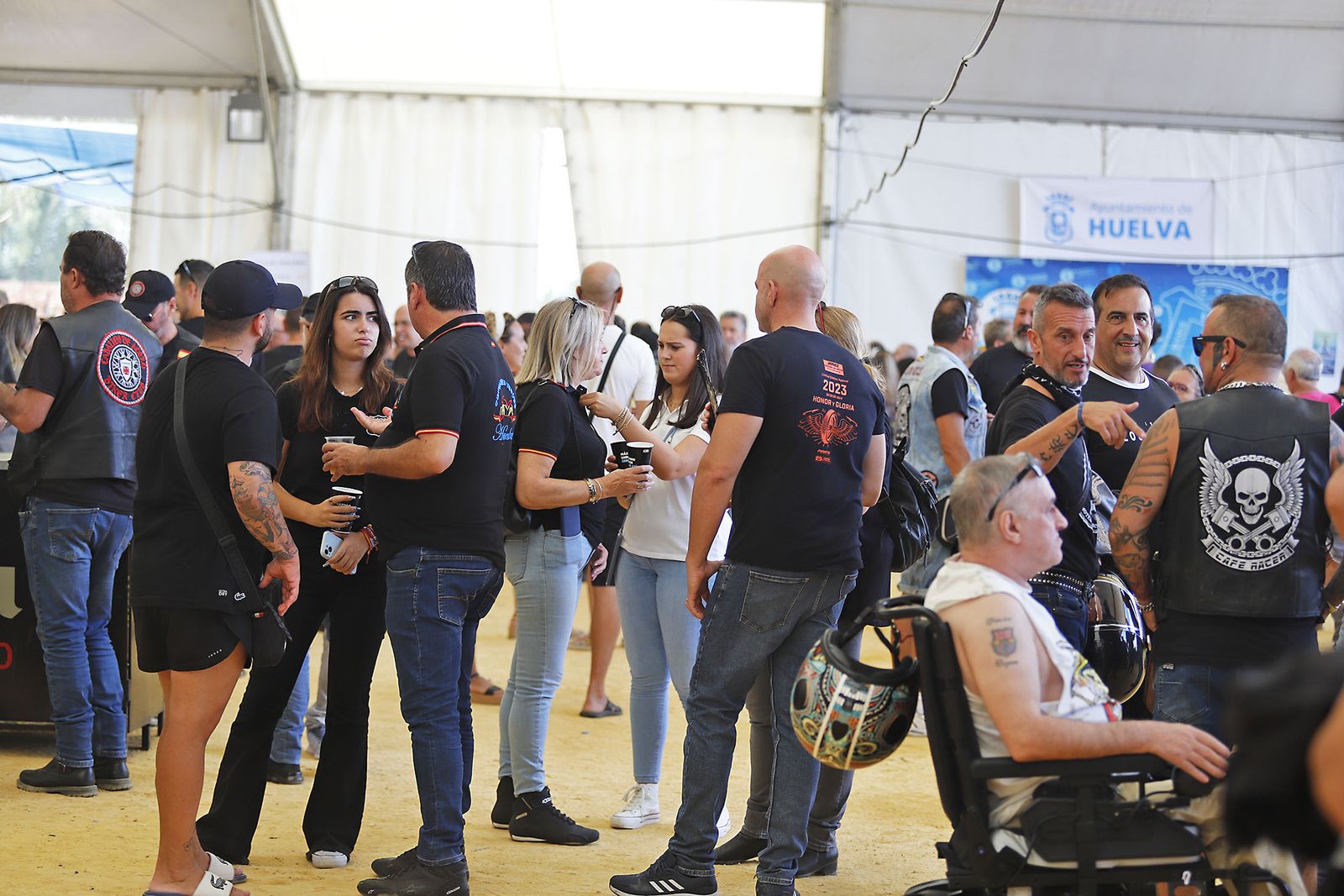 Imágenes de la Concentración del Grupo Motero Descubridores en Huelva