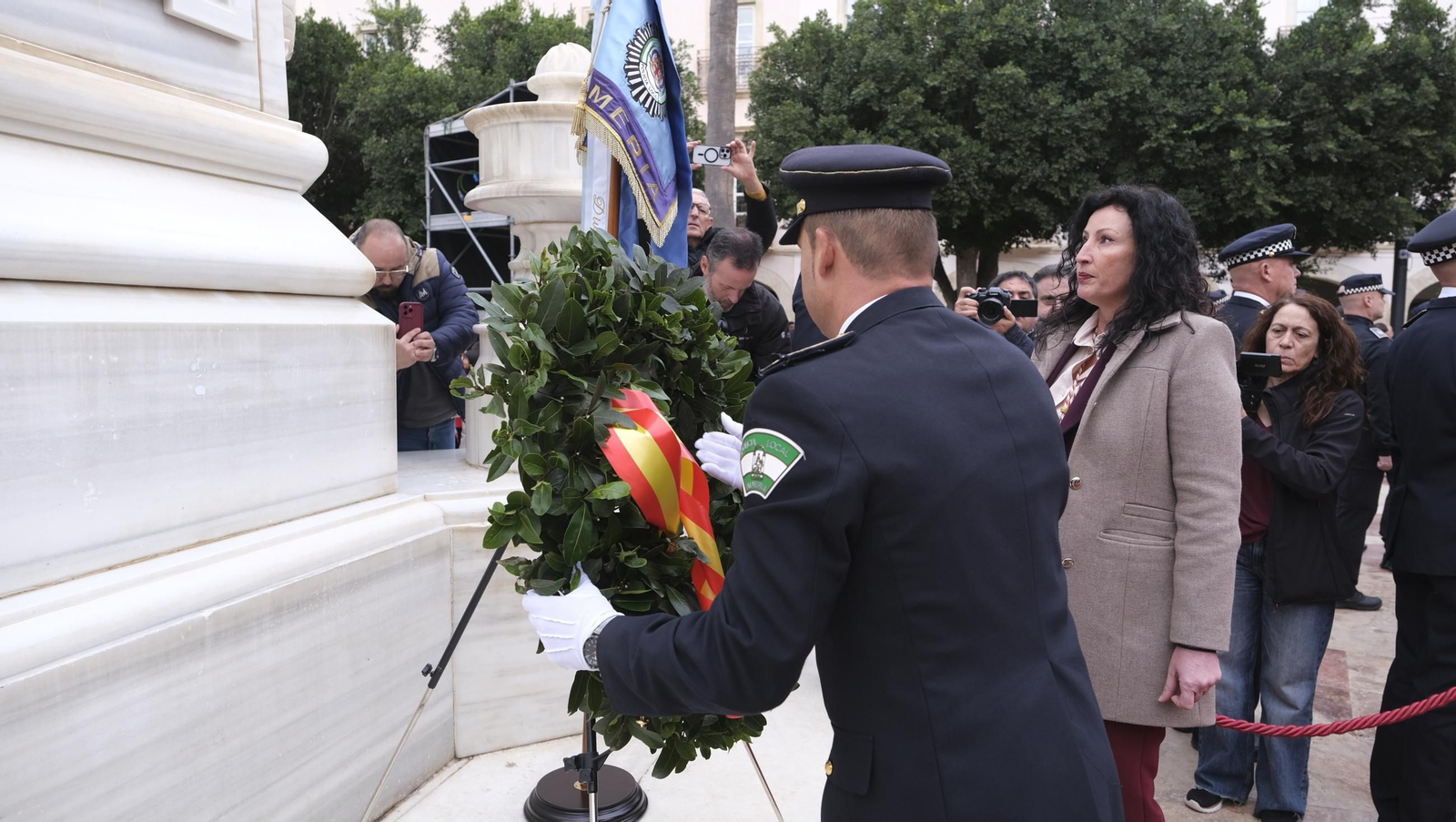 La Policía Local de Almería celebra su patrón San Esteban, en imágenes