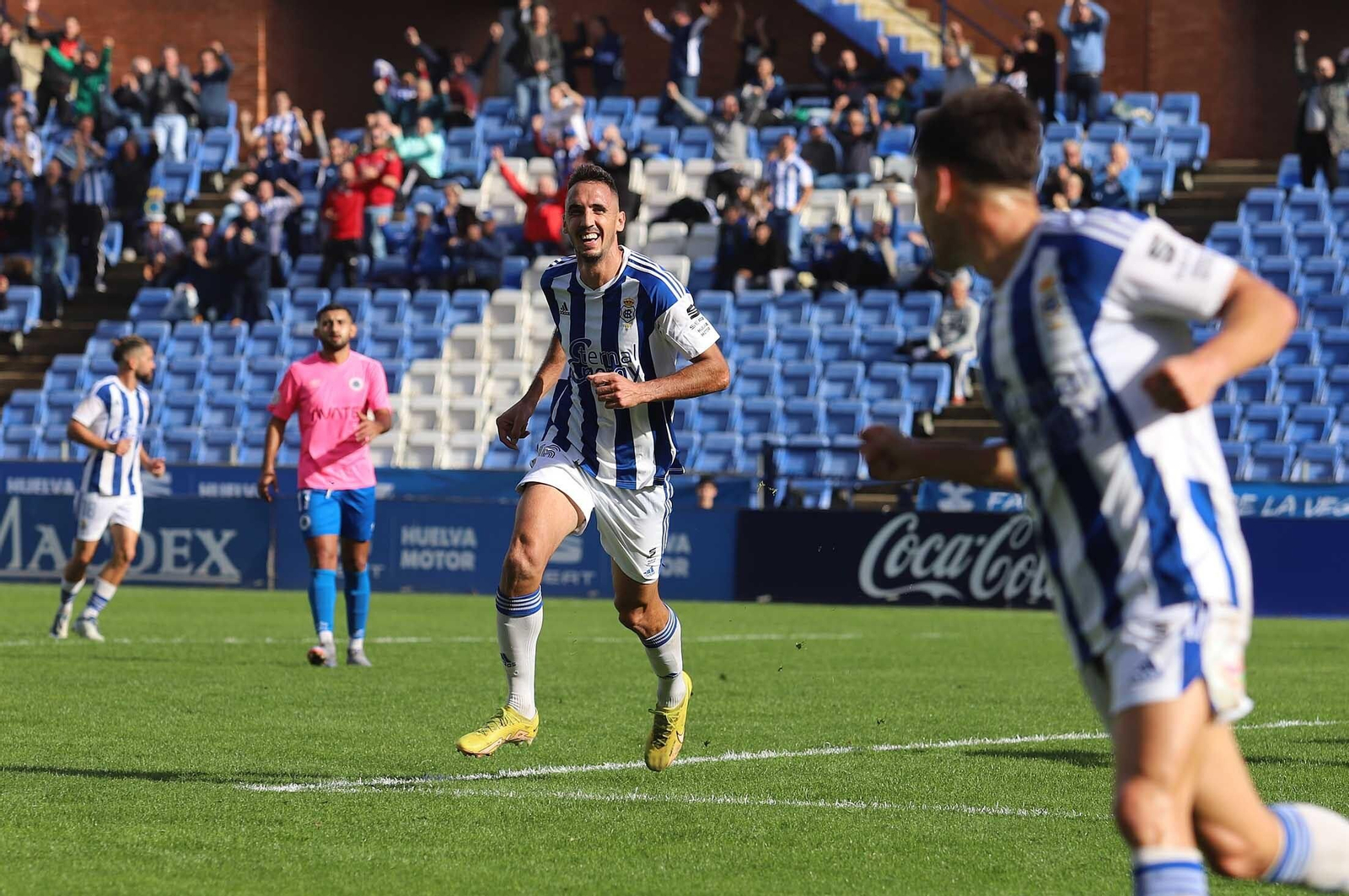 Imágenes del Recreativo de Huelva-Vélez