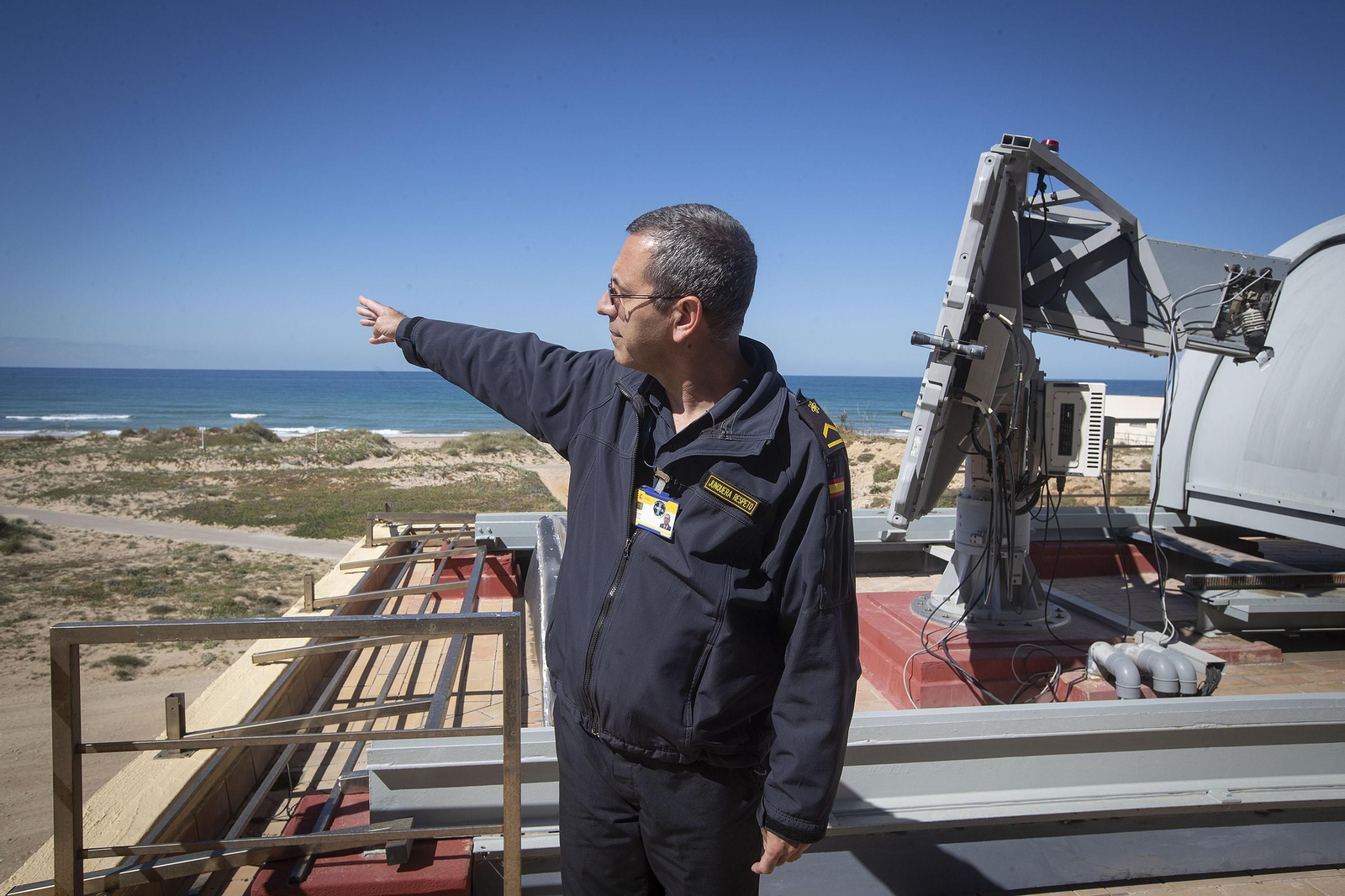 Dentro del Centro de Ensayos Torregorda