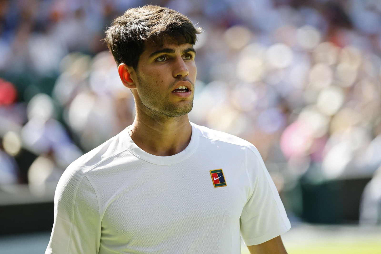 Las imágenes del debut de Alcaraz en Wimbledon y del resto de la jornada