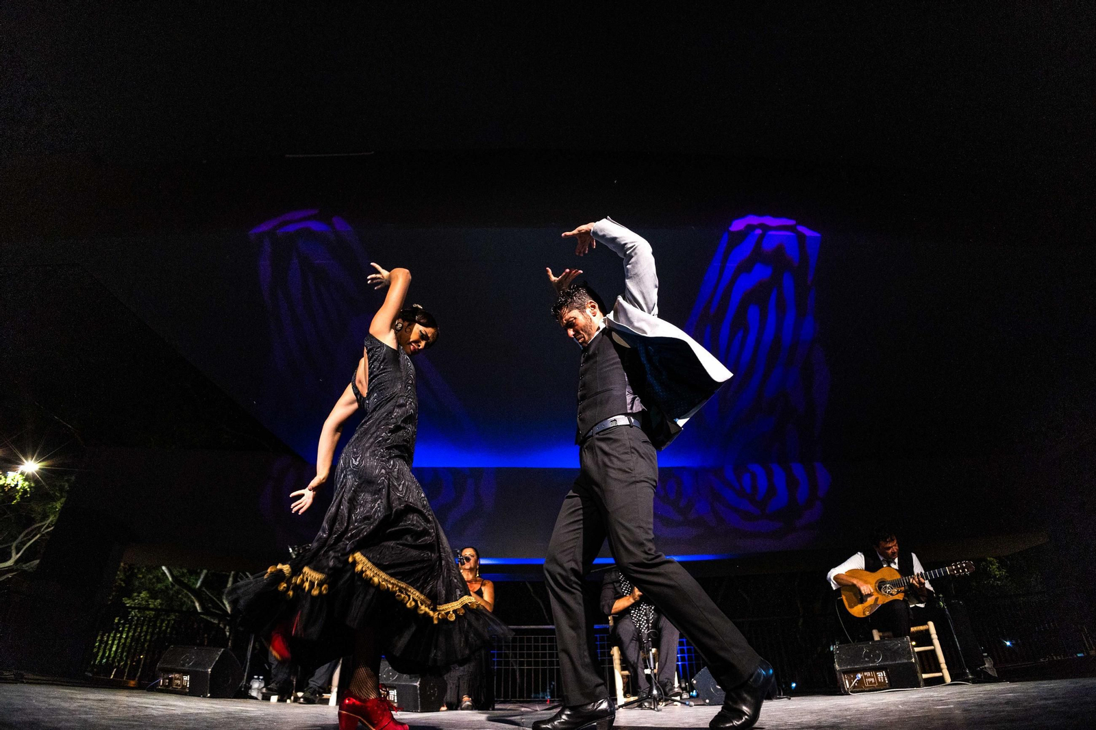 La Isla Ciudad Flamenca: Noche de baile en el Parque de San Fernando