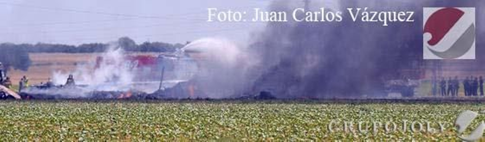 Las imágenes del accidente del A400M