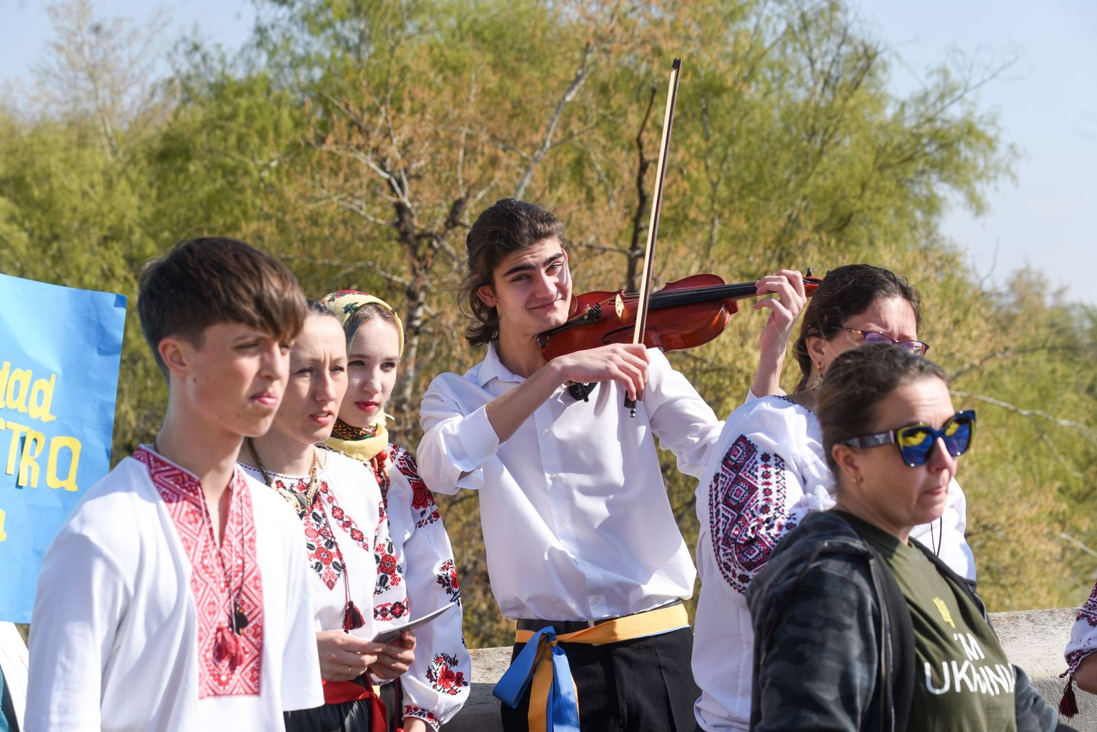 El pueblo ucraniano exige desde Córdoba libertad para Ucrania cuatro años después de la invasión rusa