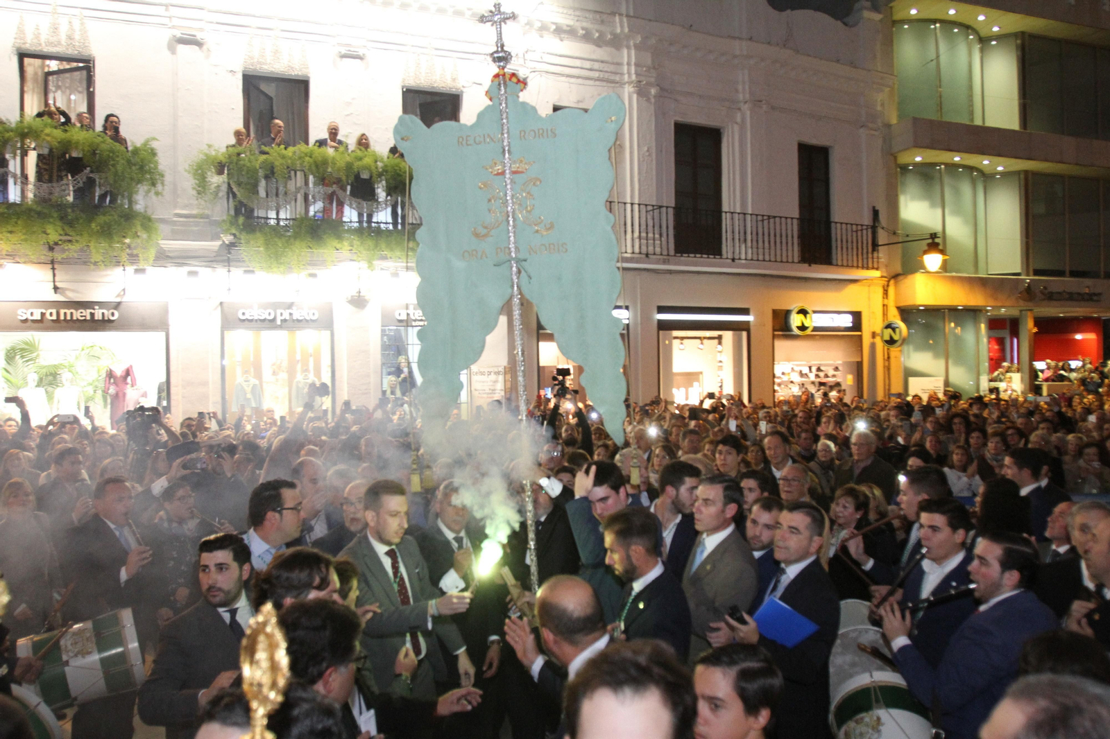 Imágenes del Recorrido del Rosario Glorioso de La Magna Rociera