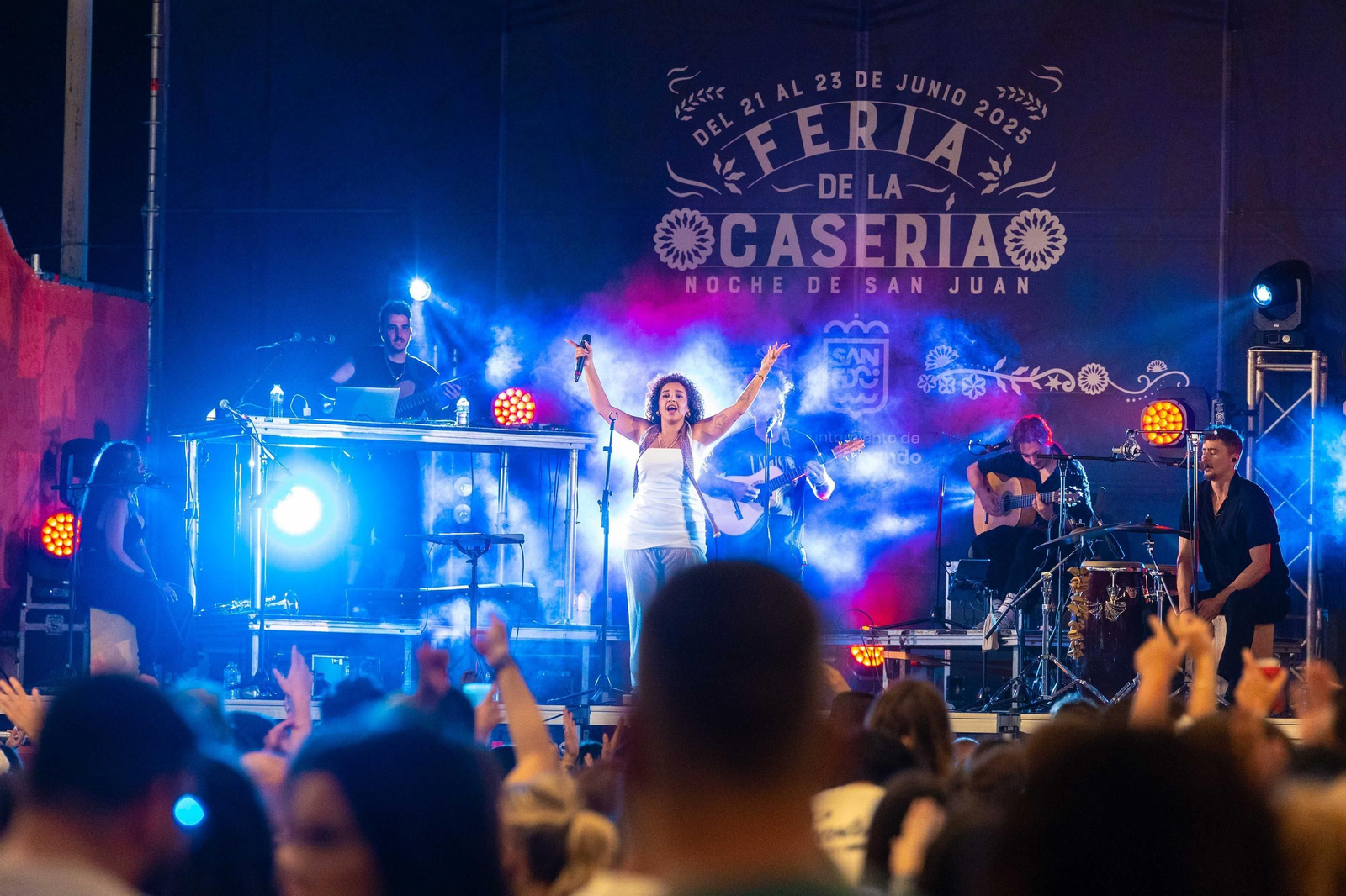 Noche de San Juan en La Casería: las imágenes
