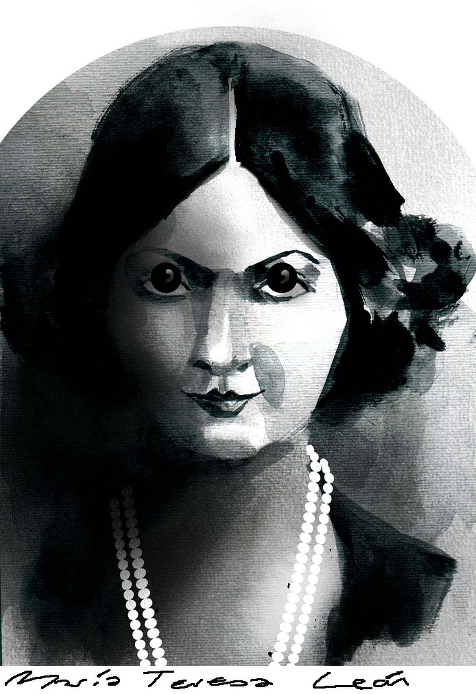 María Teresa León: la estela del cometa