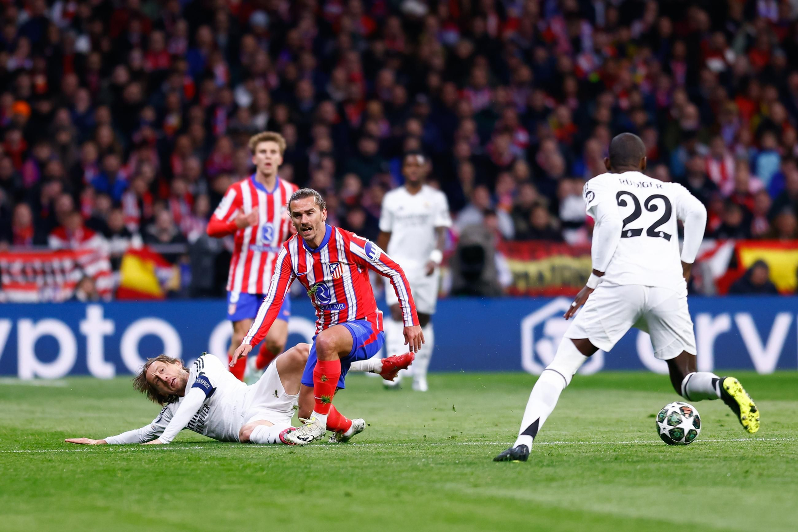 Las fotos del Atlético - Real Madrid