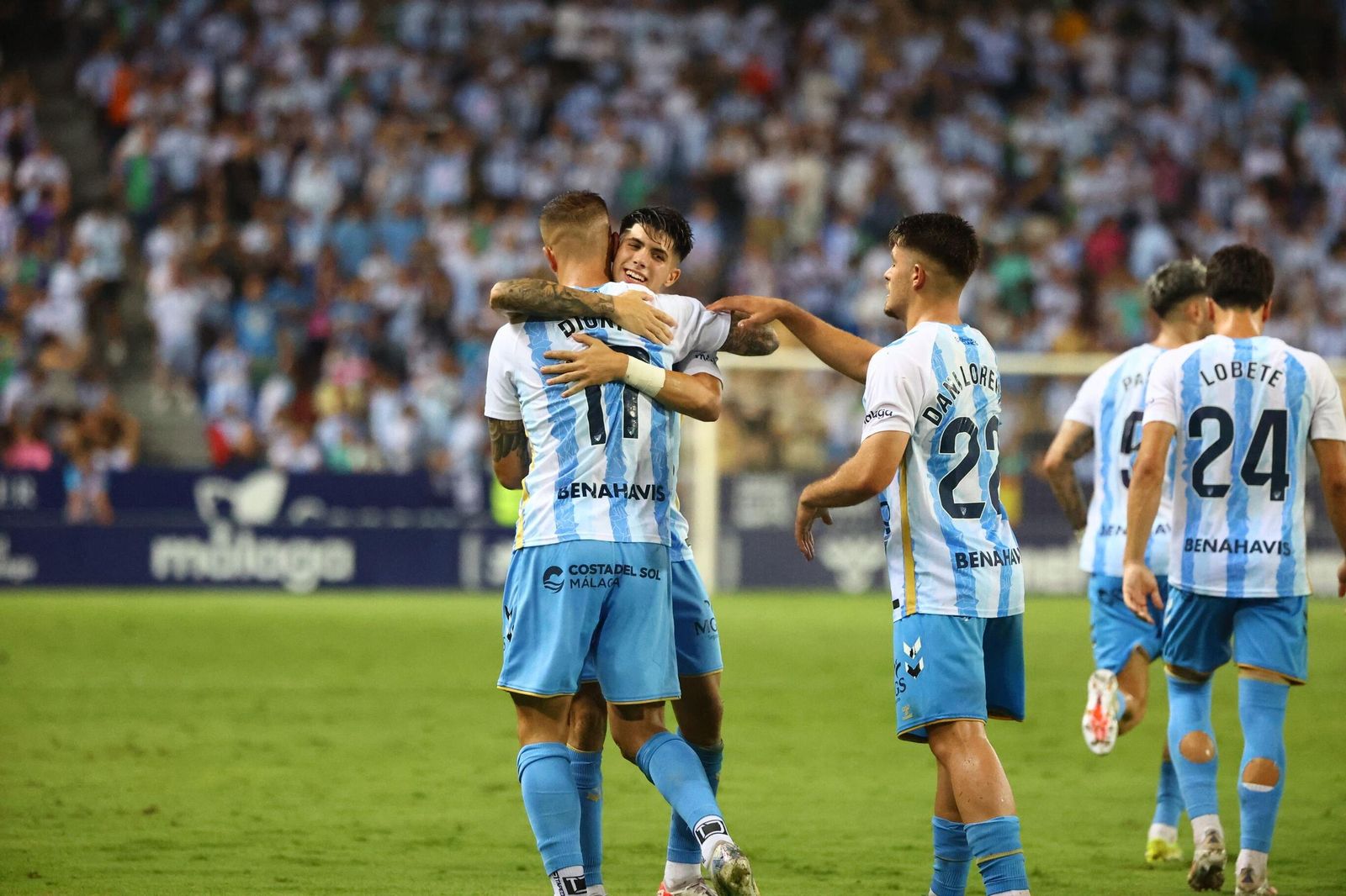 La etapa de Antoñito Cordero en el Málaga CF, en fotos
