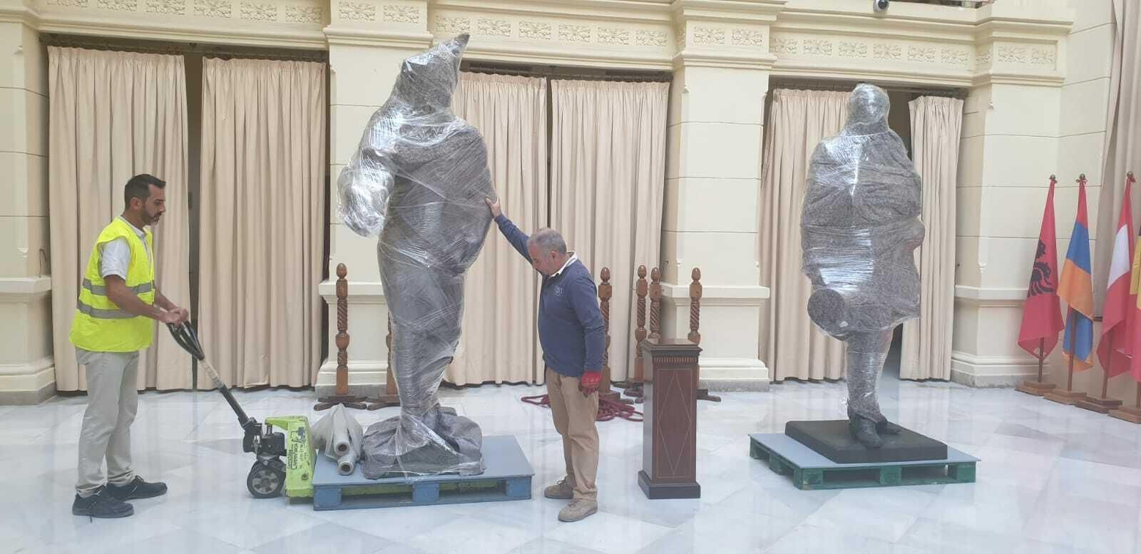 Las fotos del regreso del Marqués de Larios a la Alameda