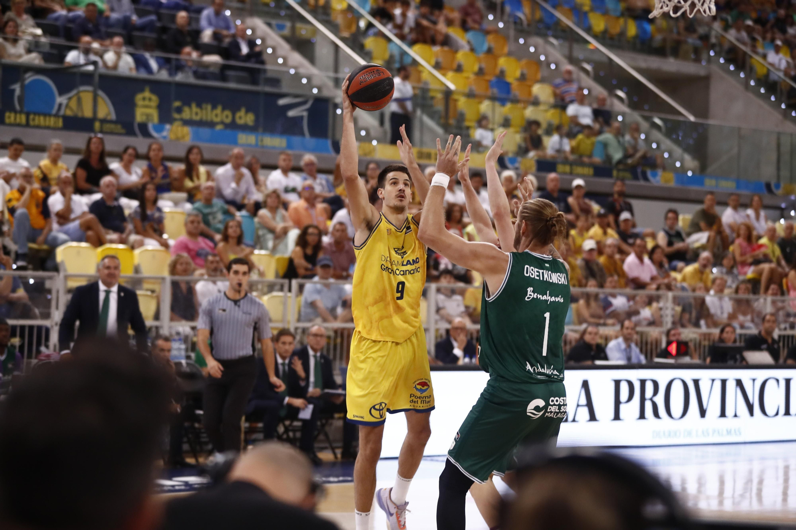 El Dreamland Gran Canaria-Unicaja, en fotos