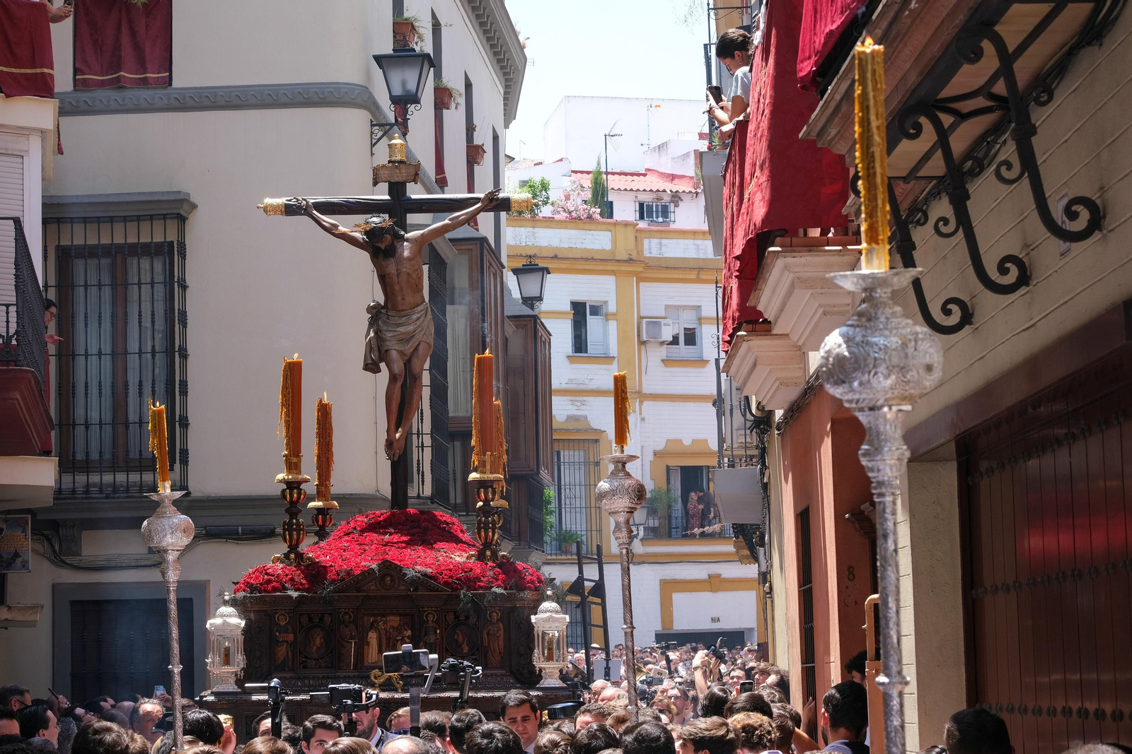 Salida procesional 450 años del Cristo de Burgos