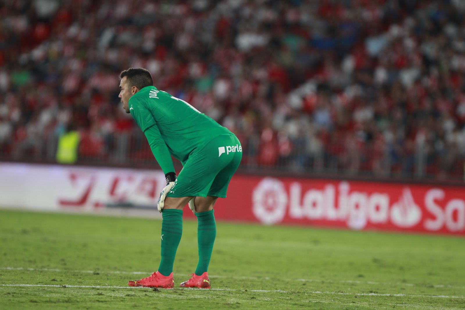 Imágenes del partido de fútbol U.D. Almería-Girona F.C.