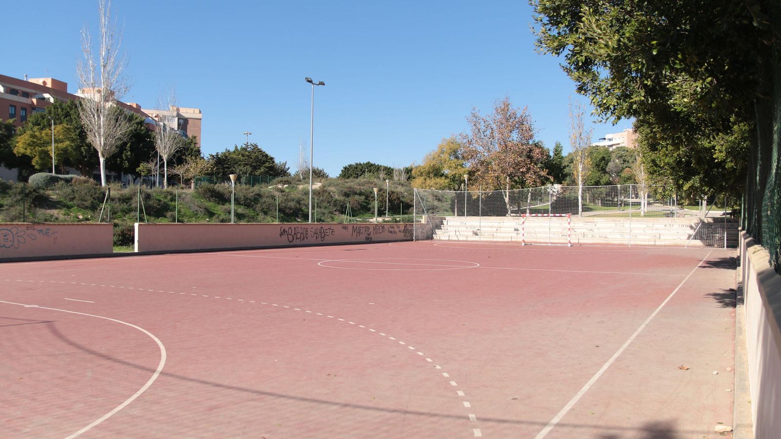 La pista de Villablanca sí garantiza la seguridad de los jugadores La pista de Villablanca sí garantiza la seguridad de los jugadores