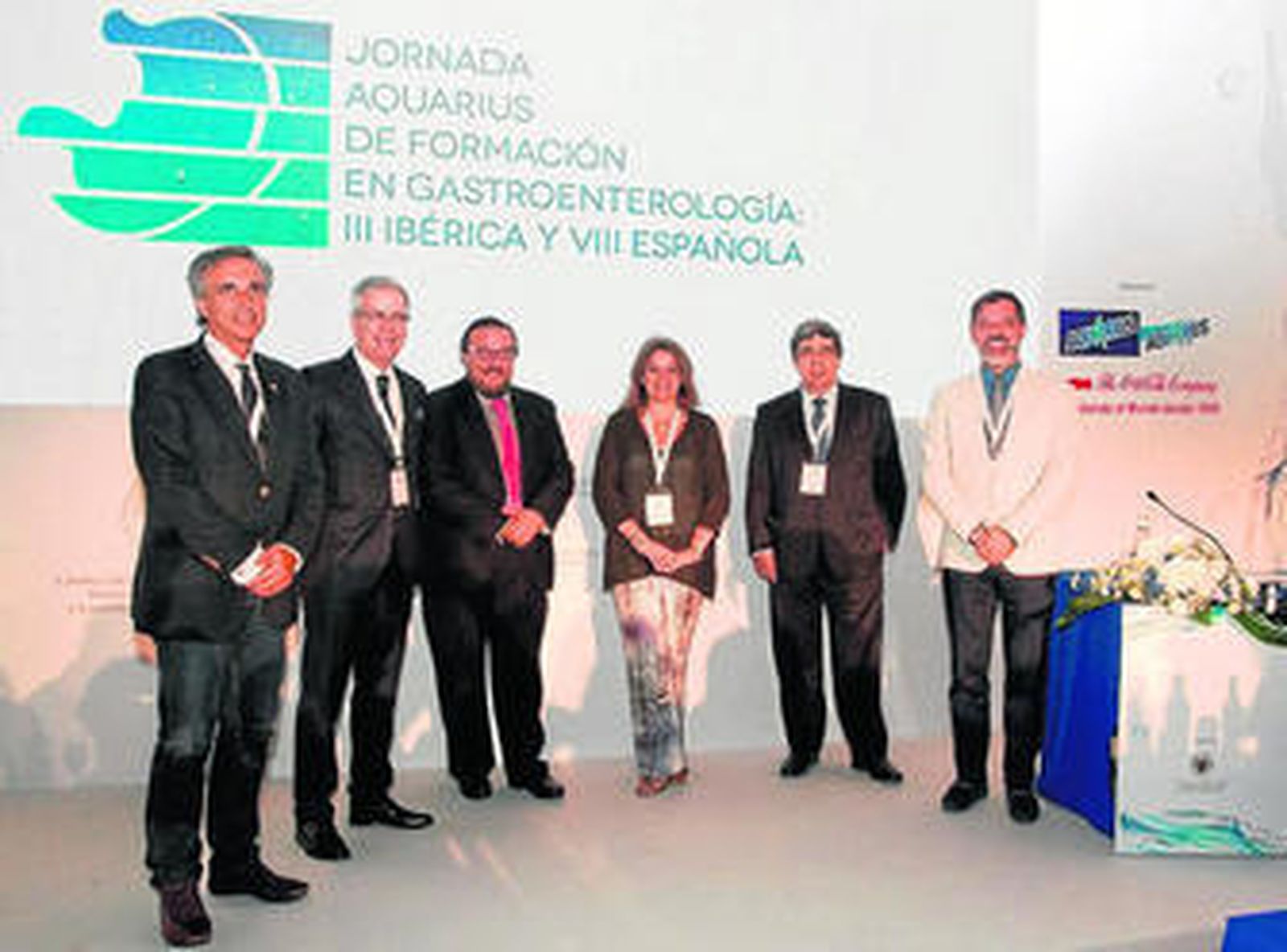 Luis Bettencourt, José Berkeley Cotter, Enrique Rey Díaz-Rubio, Mª José Devesa, Javier Aranceta y Rafael Urrialde.