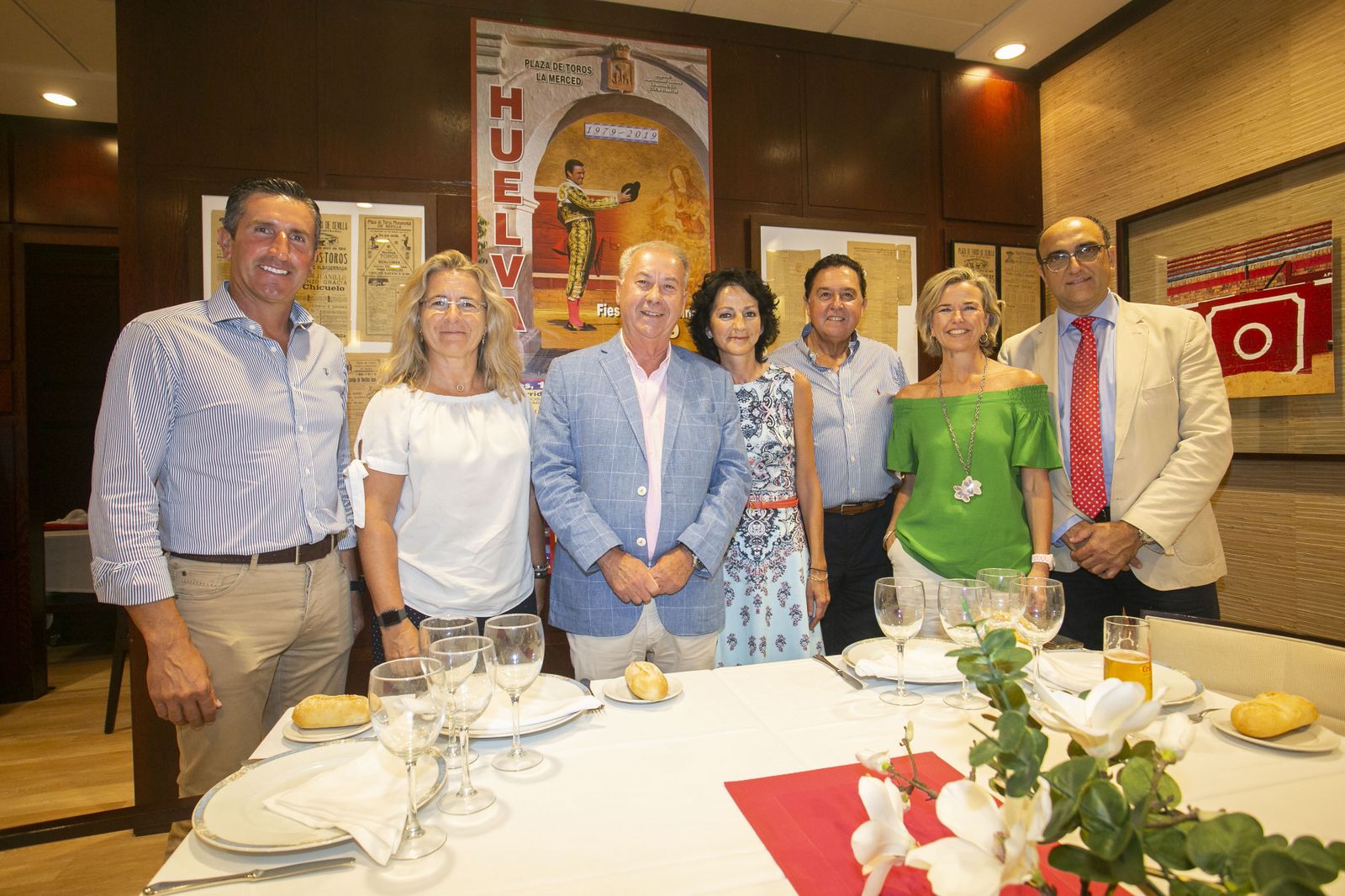 Las imágenes del  jurado de los premios taurinos El Cabezo, Huelva Información- El Corte Ingles