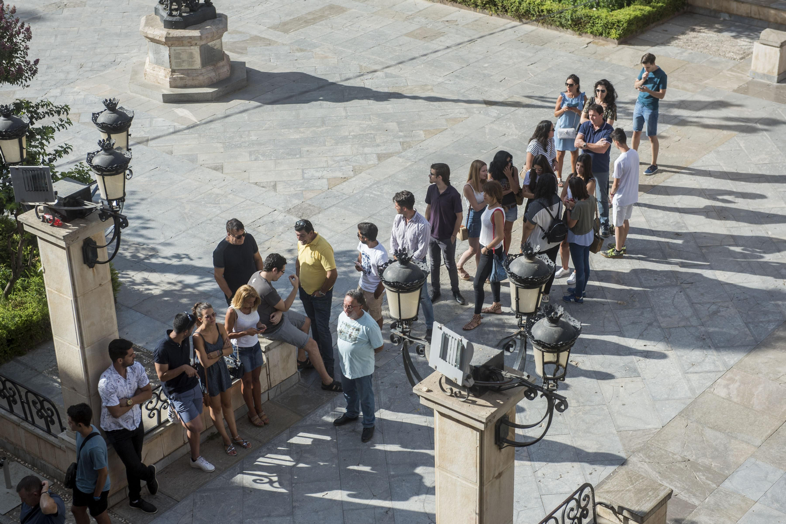 Imágenes del casting para la serie de Amazon y TVE en Guadix