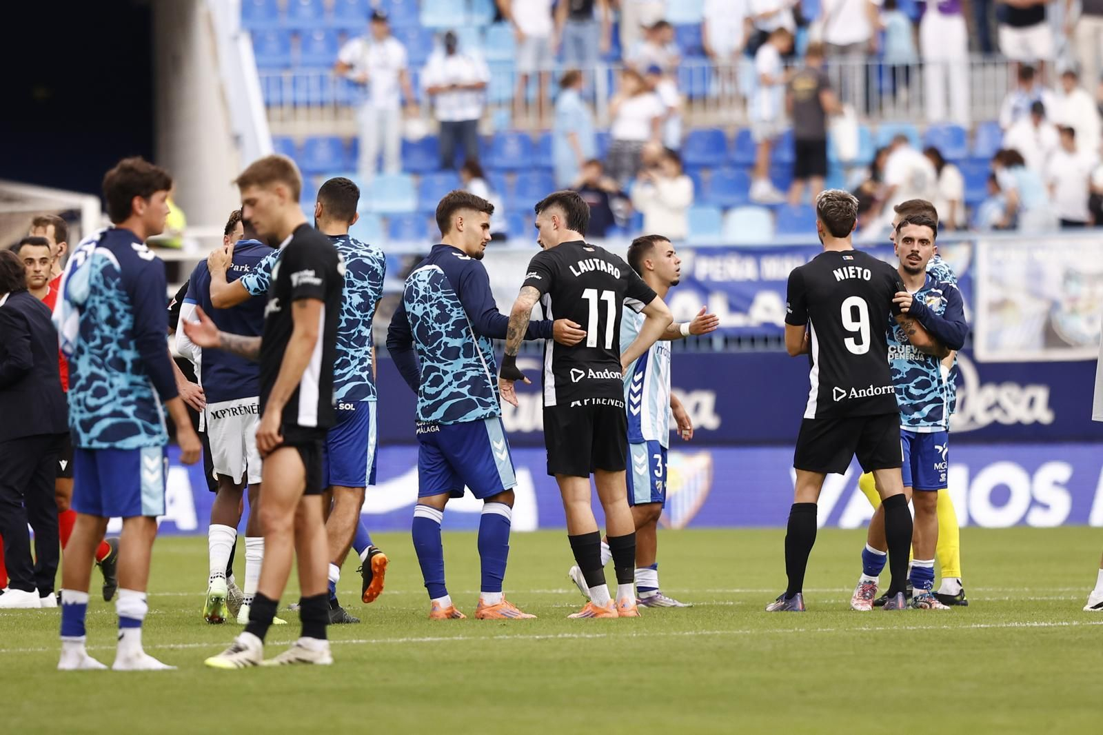 Las fotos del Málaga - Andorra