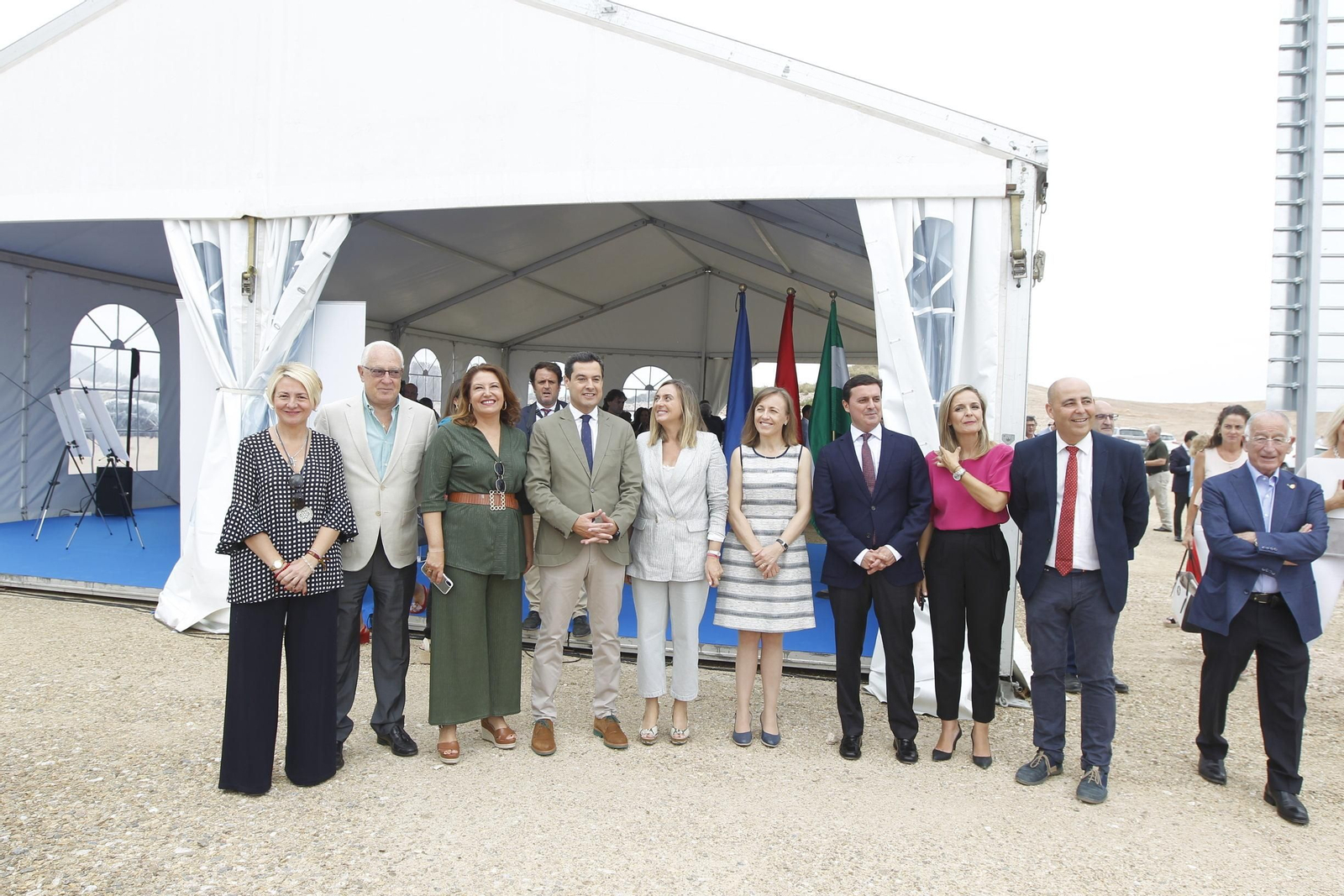 Fotogalería colocación primera piedra cuarto tramo Autovía del Almanzora