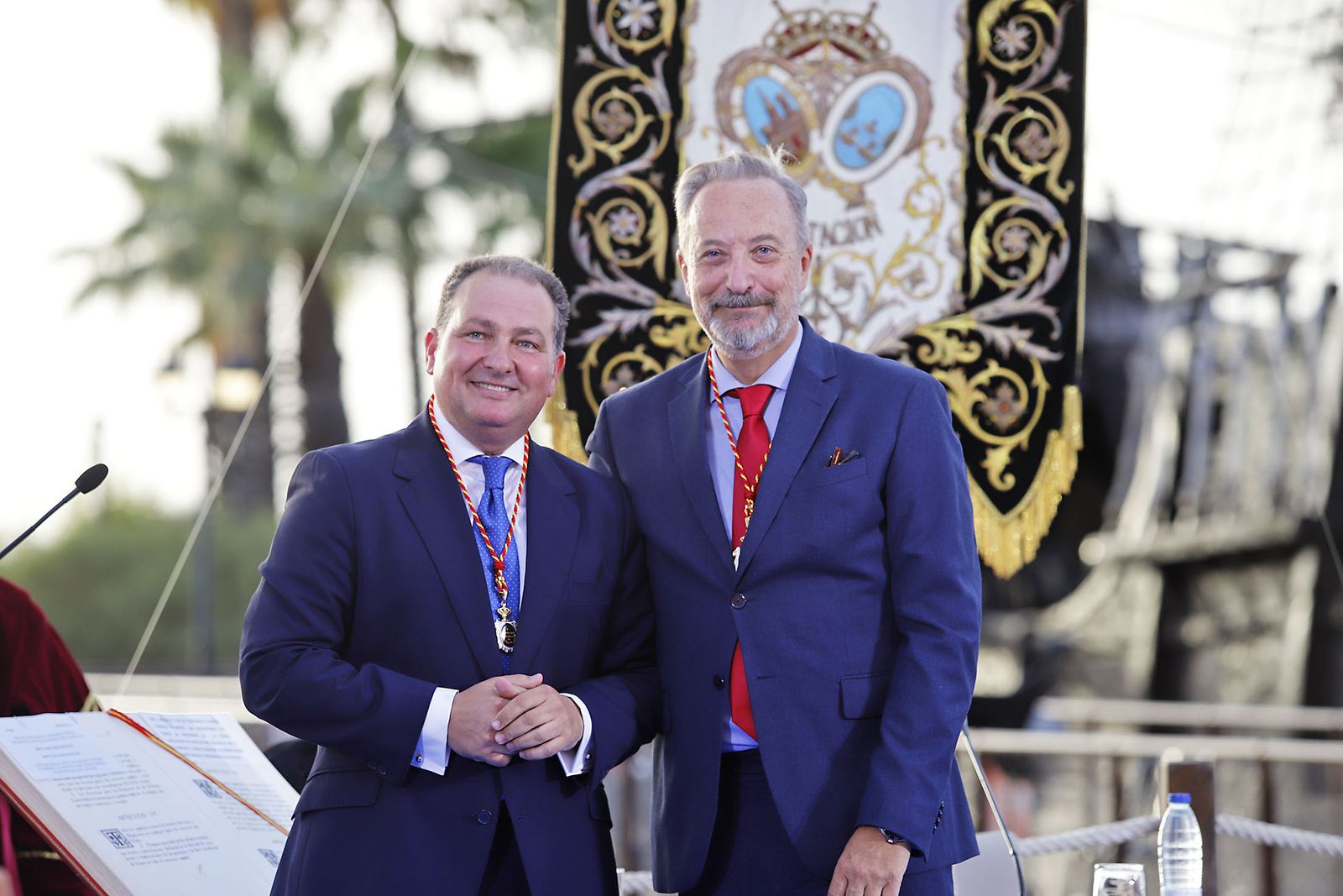 Imágenes de la constitución de la Diputación de Huelva