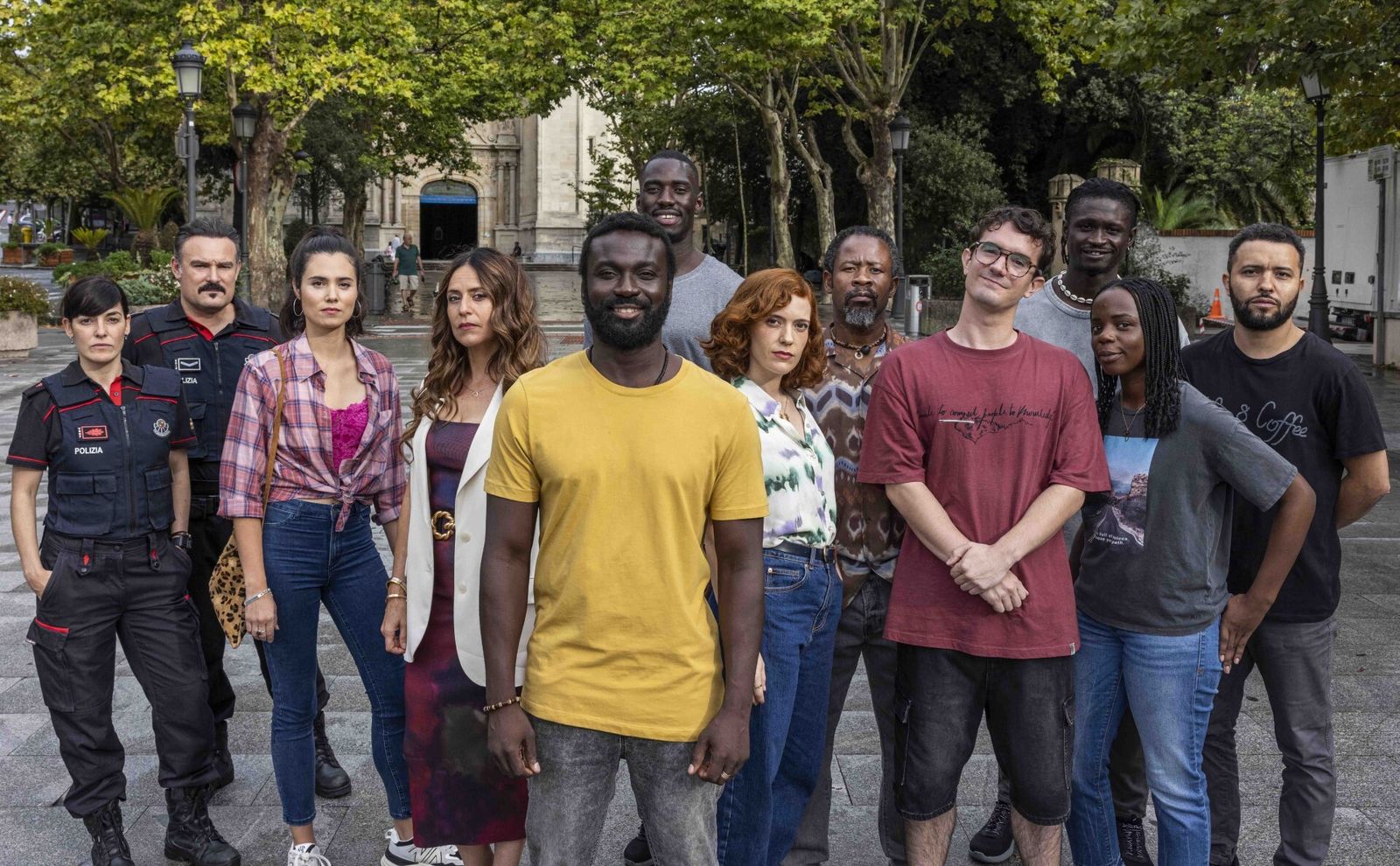 Los protagonistas de 'Detective Touré'
