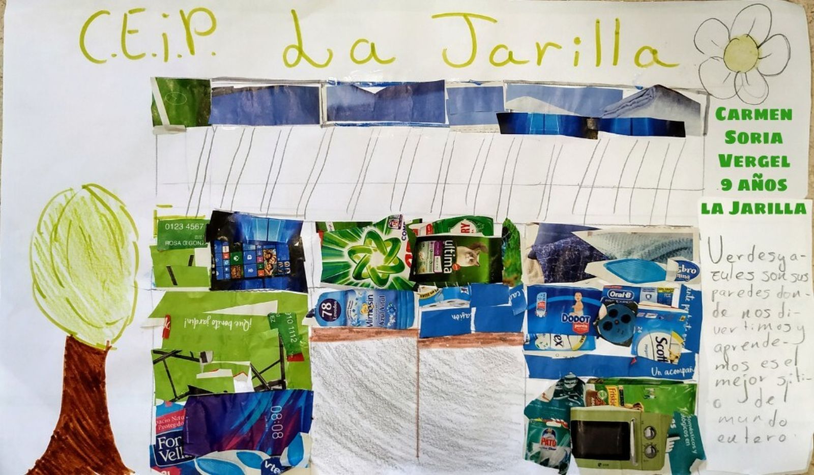 Los alumnos de Primaria dibujan su cole