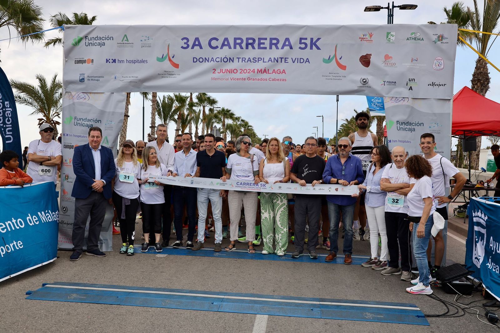 Las fotos de la 3ª carrera solidaria Memorial Vicente Granados en Málaga