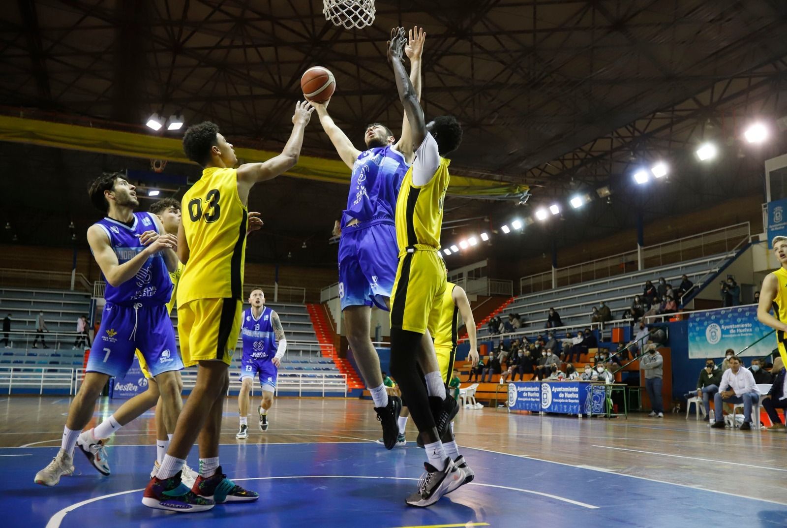 David Hermes cuajó una gran actuación en el conjunto onubense.