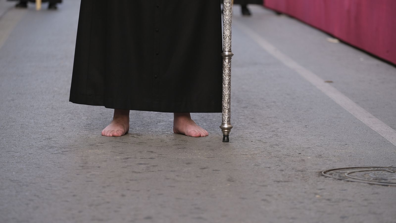 Procesión del Santo Entierro en Almería, en imágenes.