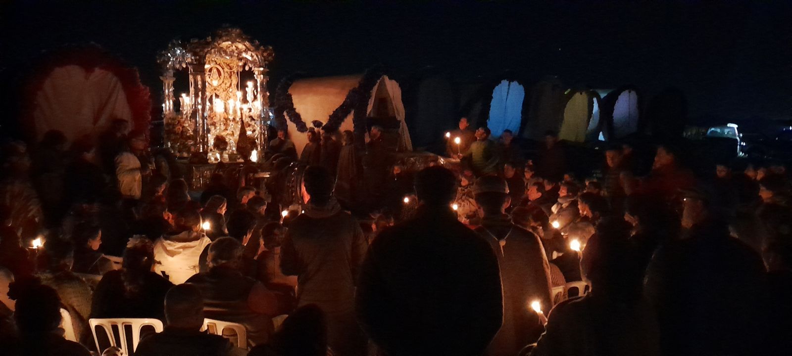 Imágenes de la llegada a la Aldea y presentación de la Hermandad del Rocío de Jerez