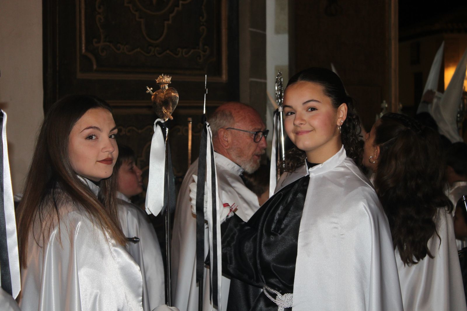 Las imágenes de las procesiones del Jueves Santo en Vélez Rubio