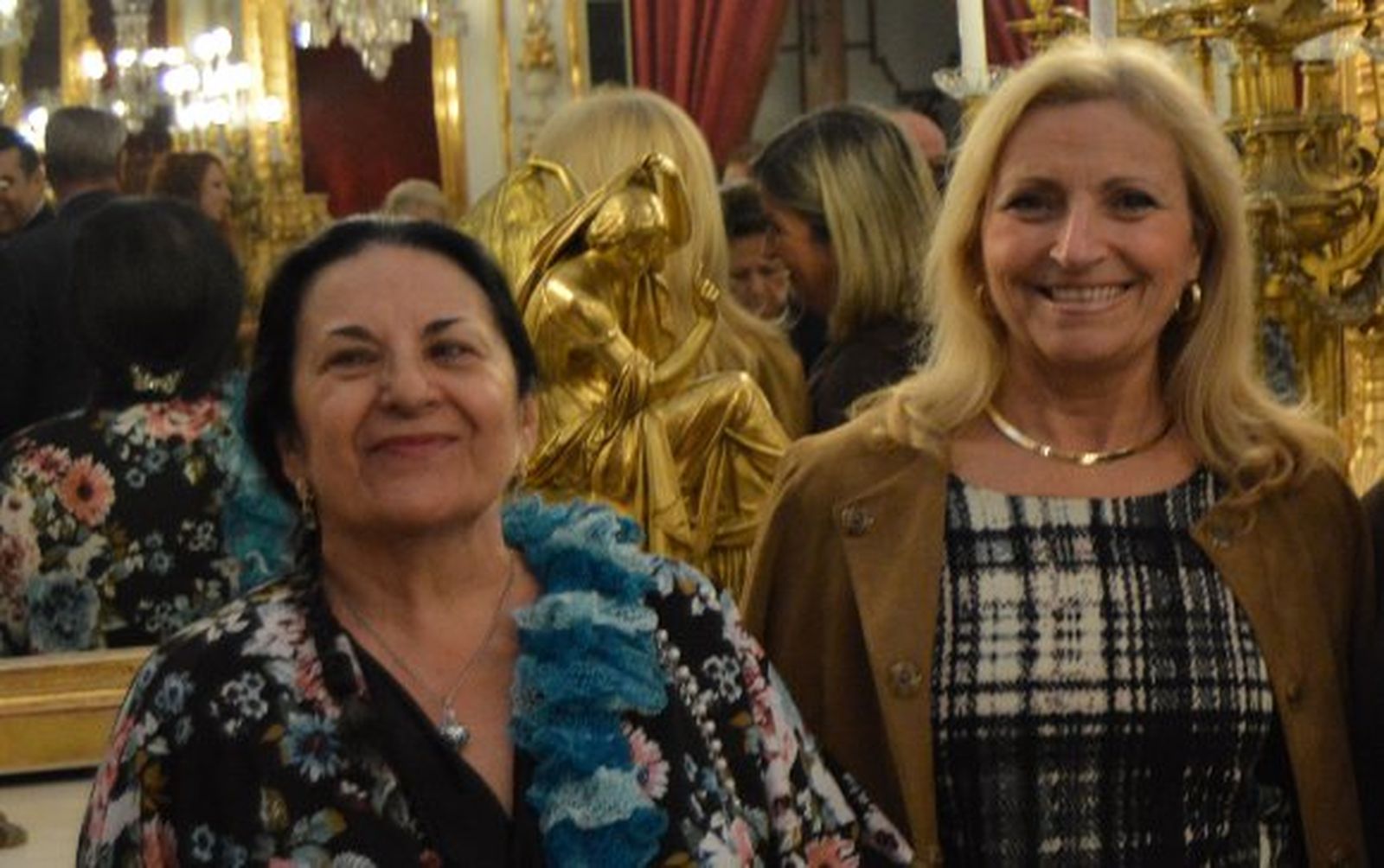 Pepi Martín con María Ángeles Franco.

Foto: Ignacio Casas de Ciria